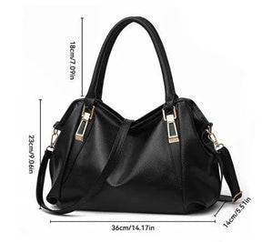 Bolsa Feminina de Couro Legítimo Safira SF237