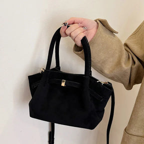 Bolsa Feminina de Camurça Safira SF712