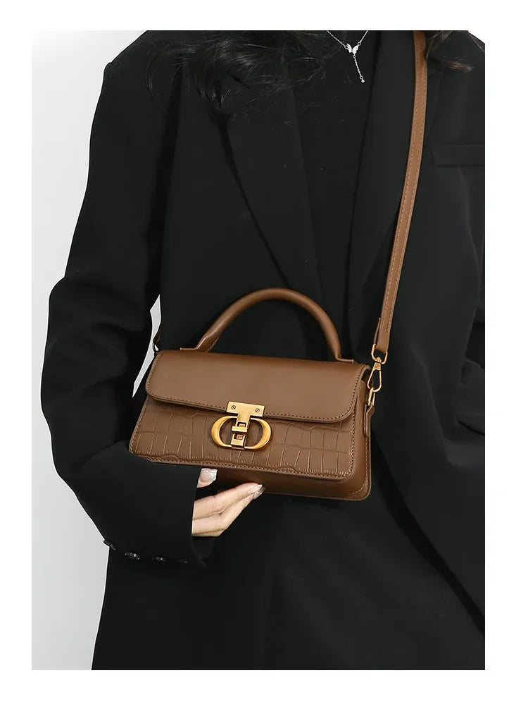 Bolsa Feminina de Couro Legítimo Safira SF555