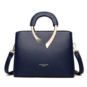 Bolsa Feminina de Couro Legítimo Safira SF316
