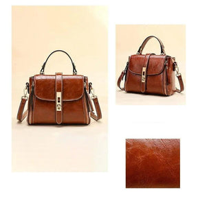 Bolsa Feminina de Couro Legítimo Safira SF396