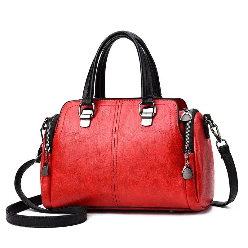 Bolsa Feminina de Couro Legítimo Safira SF183