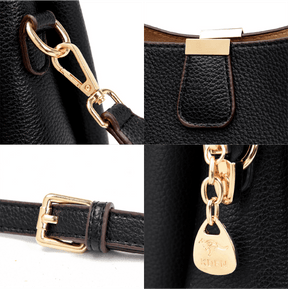Bolsa Feminina de Couro Legítimo Safira SF729