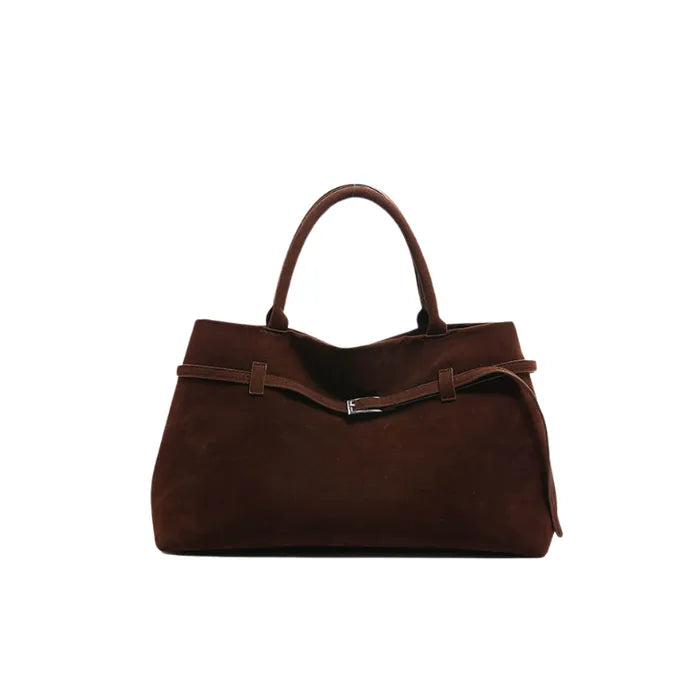 Bolsa Feminina de Camurça Safira SF863