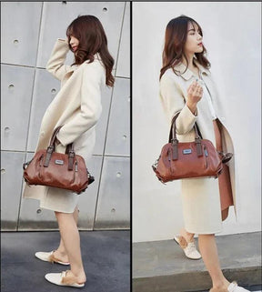 Bolsa Feminina de Couro Legítimo Safira SF271