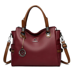 Bolsa Feminina de Couro Legítimo Safira SF731