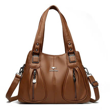 Bolsa Feminina de Couro Legítimo Safira SF736