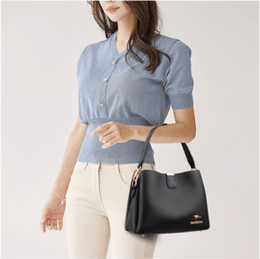 Bolsa Feminina de Couro Legítimo Safira SF729
