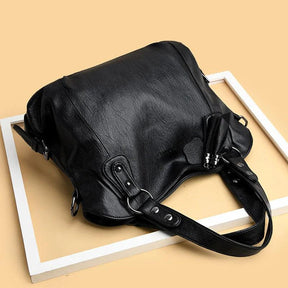 Bolsa Feminina de Couro Legítimo Safira SF821