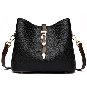 Bolsa Feminina de Couro Legítimo Safira SF583