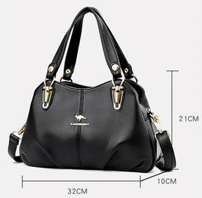 Bolsa Feminina de Couro Legítimo Safira SF719