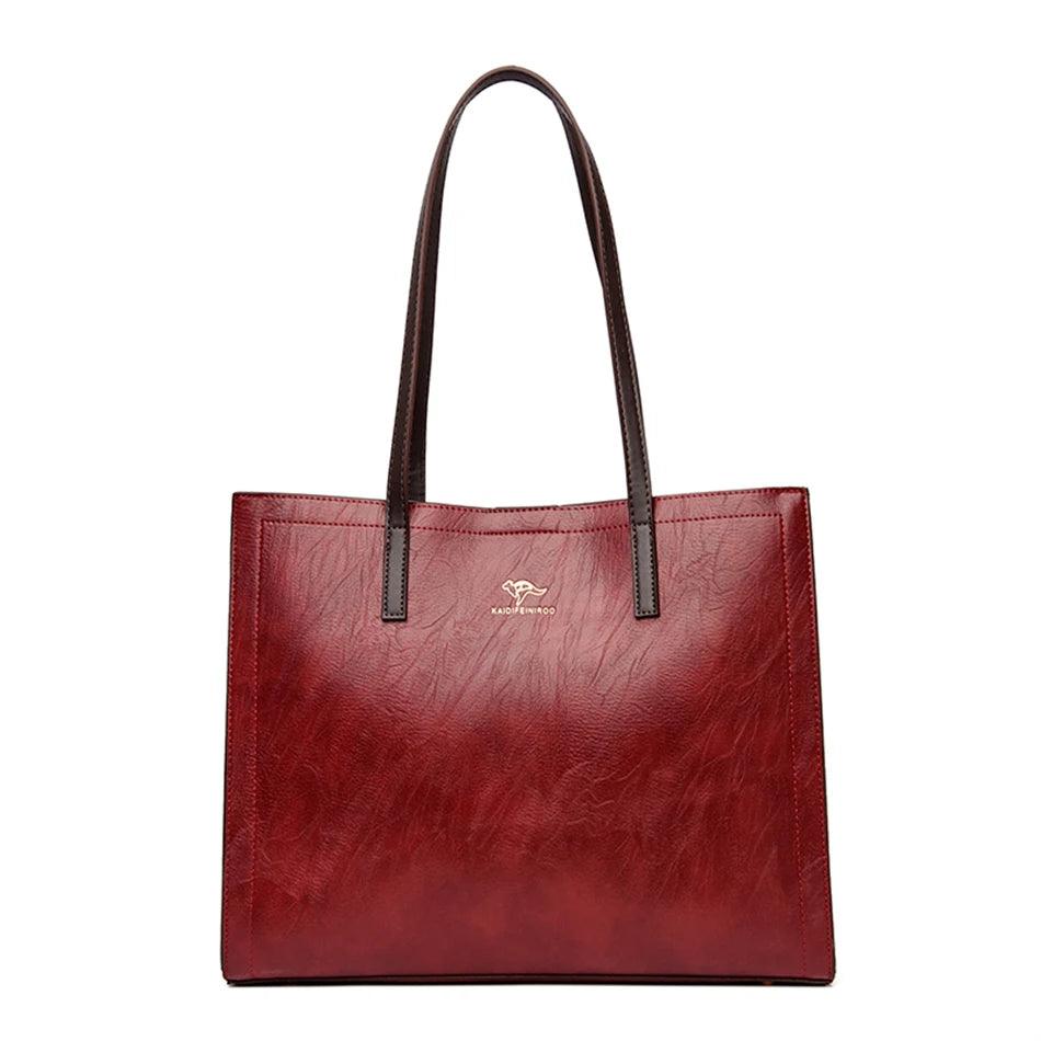 Bolsa Feminina de Couro Legítimo Safira SF392