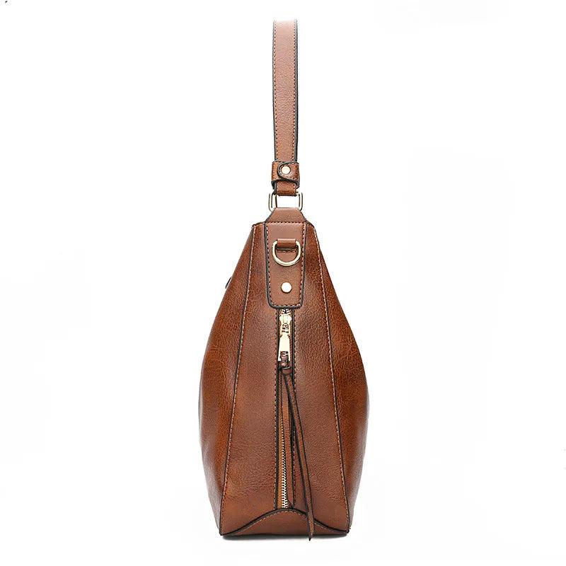 Bolsa Feminina de Couro Legítimo Safira SF816