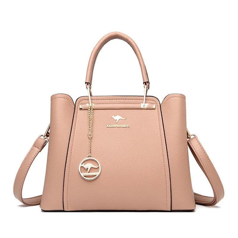 Bolsa Feminina de Couro Legítimo Safira SF639