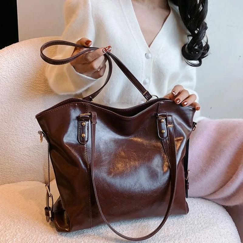 Bolsa Feminina de Couro Legítimo Safira SF427