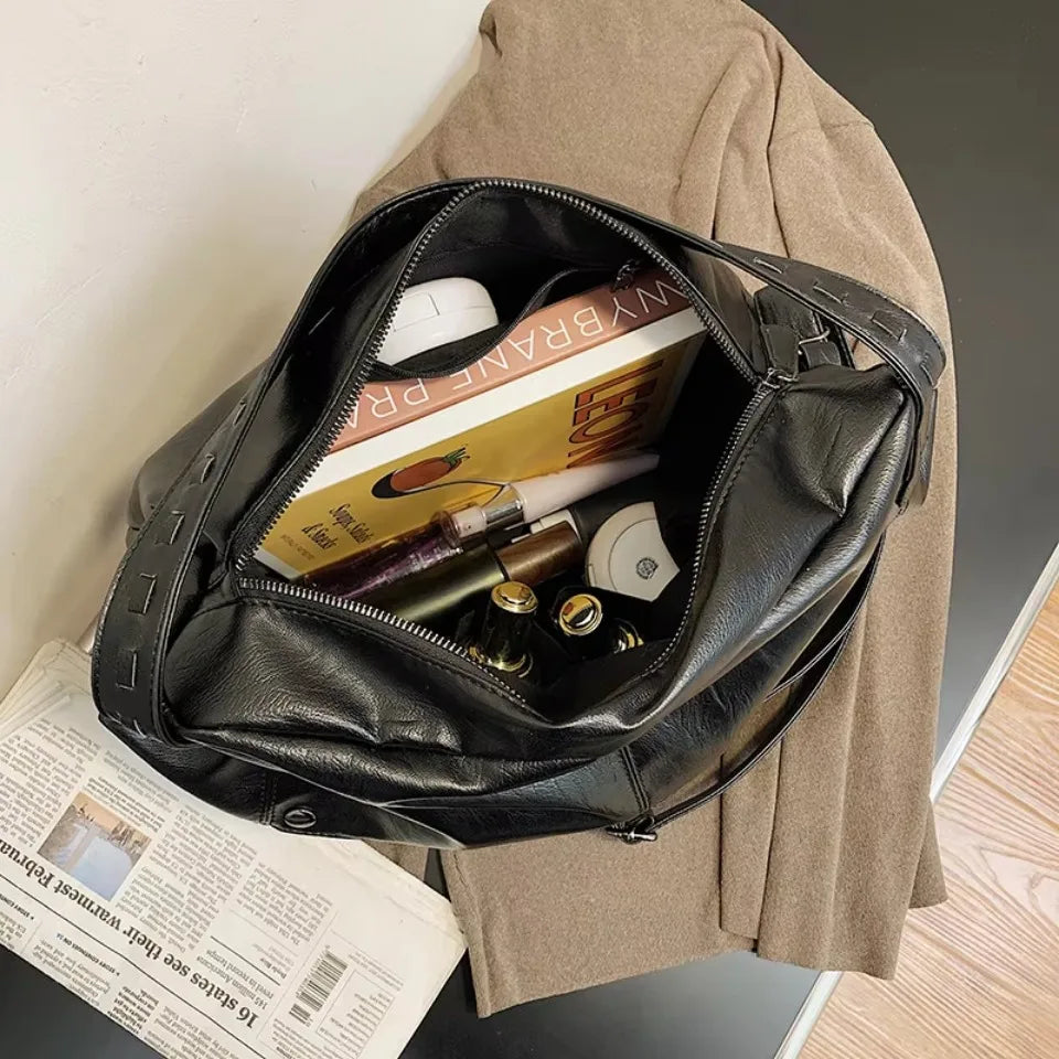 Bolsa Feminina de Couro Legítimo Safira SF416