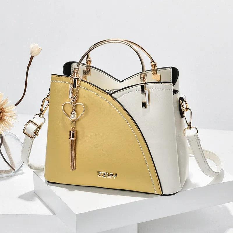 Bolsa Feminina de Couro Ecológico Safira SF816