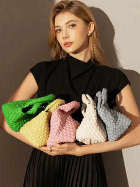 Bolsa Feminina Trançada Pequena Safira SF732