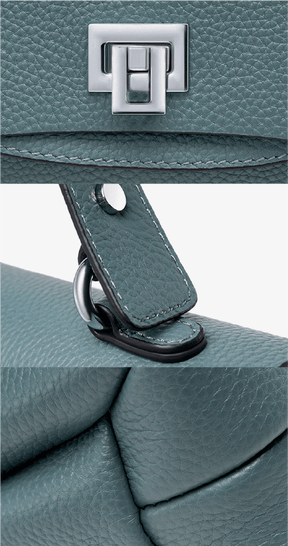 Bolsa Feminina de Couro Ecológico Safira SF439