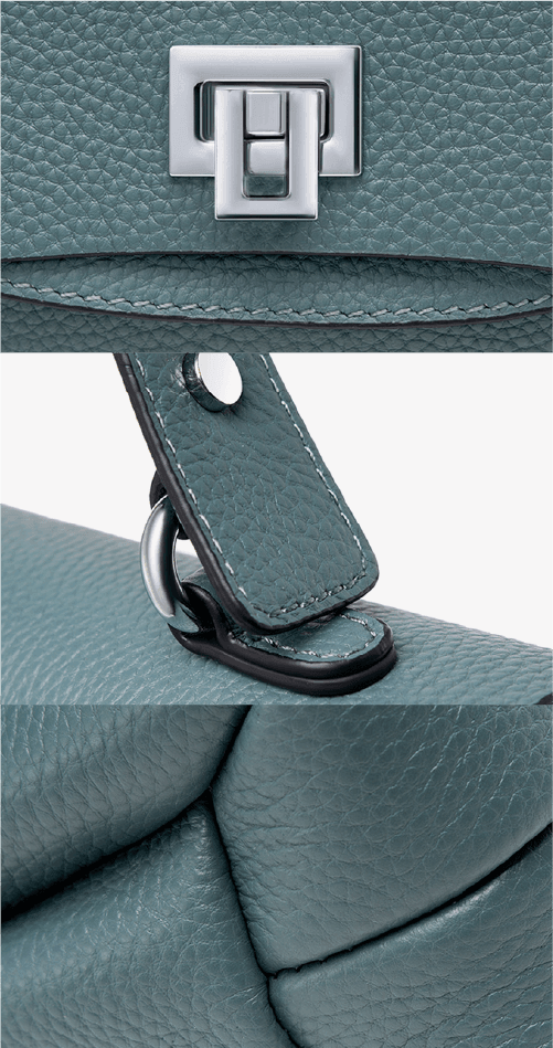 Bolsa Feminina de Couro Ecológico Safira SF439