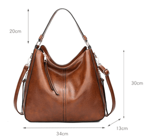 Bolsa Feminina de Couro Legítimo Safira SF816
