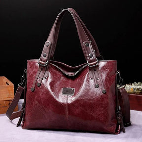 Bolsa Feminina de Couro Legítimo Safira SF372