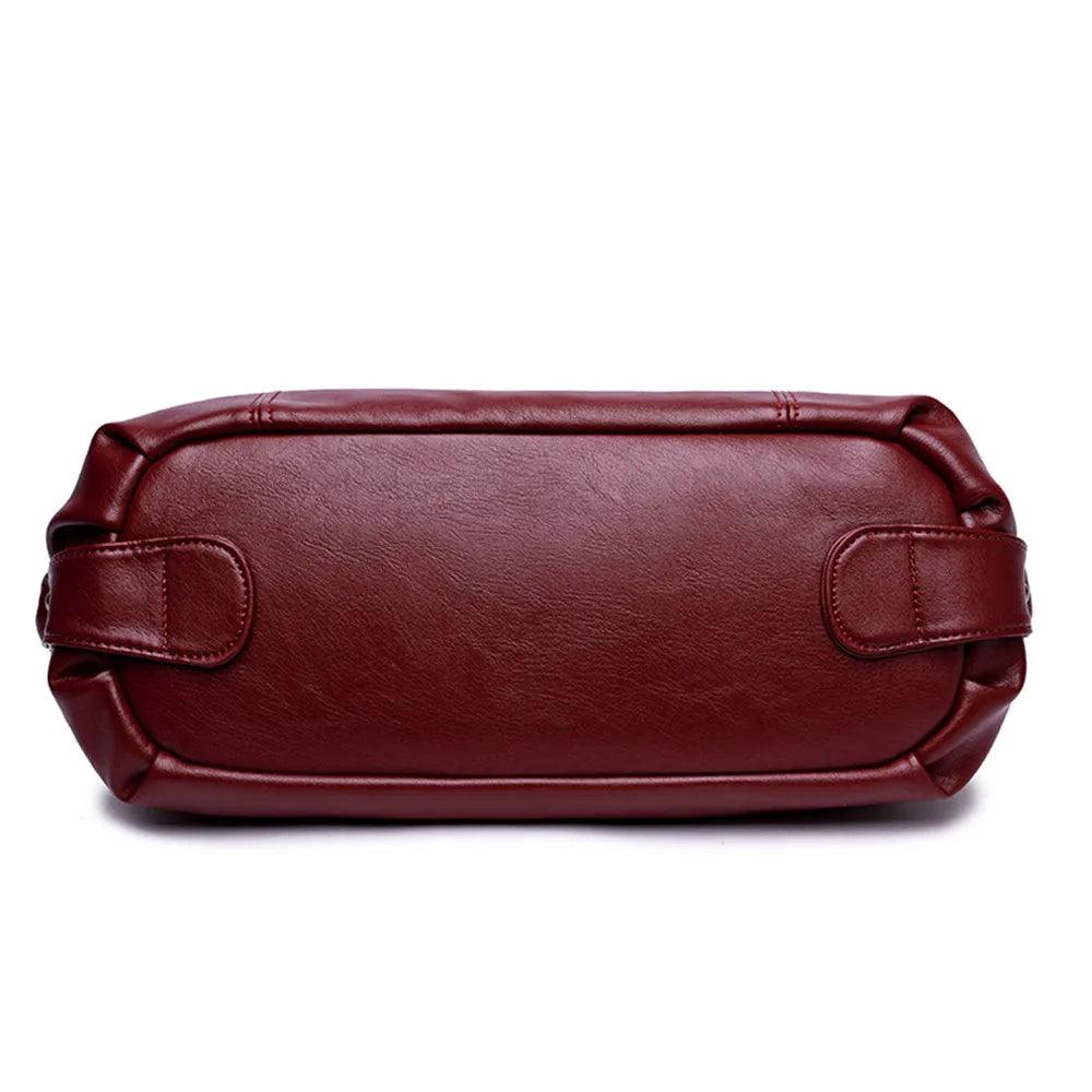 Bolsa Feminina de Couro Legítimo Safira SF547