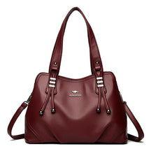 Bolsa Feminina de Couro Legítimo Safira SF582