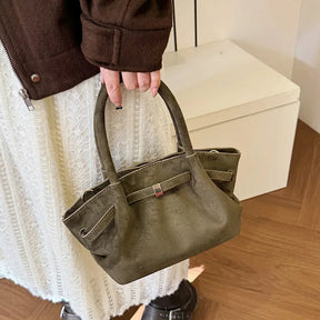 Bolsa Feminina de Camurça Safira SF712