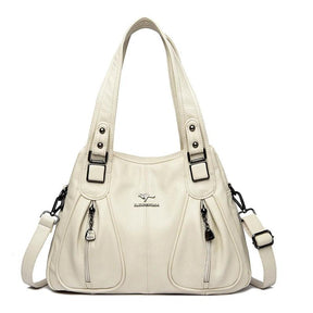 Bolsa Feminina de Couro Legítimo Safira SF736