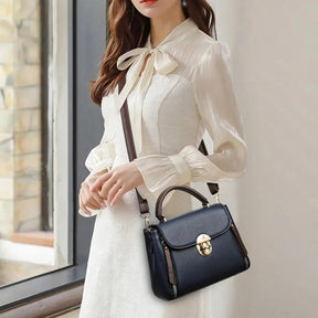 Bolsa Feminina de Couro Legítimo Safira SF218