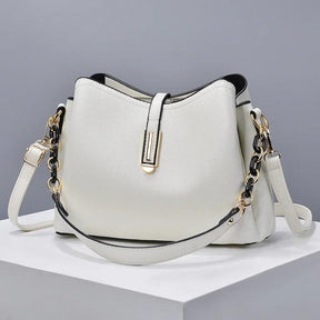 Bolsa Feminina de Couro Legítimo Safira SF247