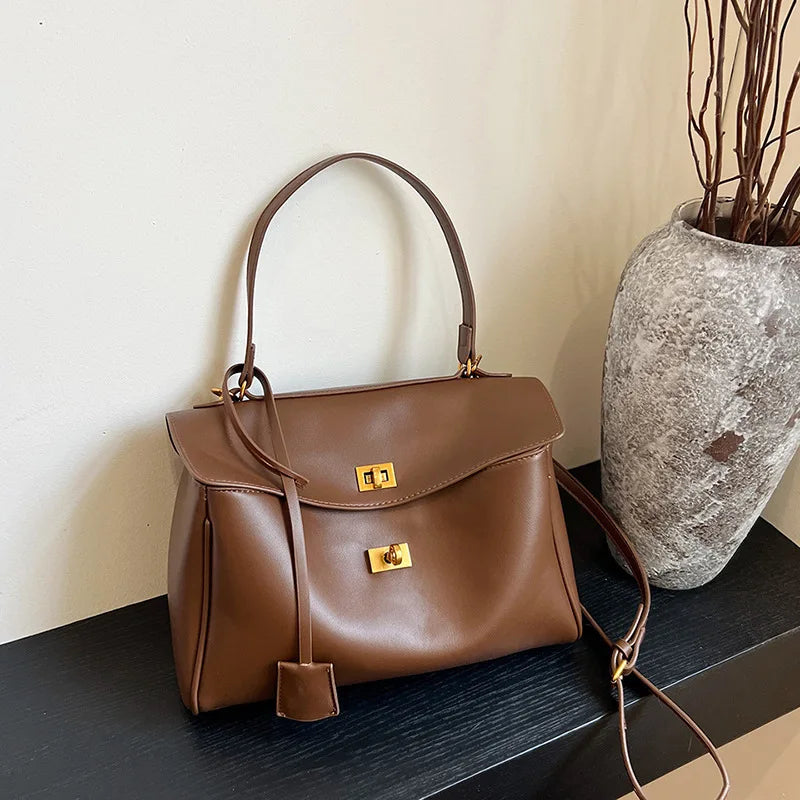 Bolsa Feminina de Couro Legítimo Safira SF987