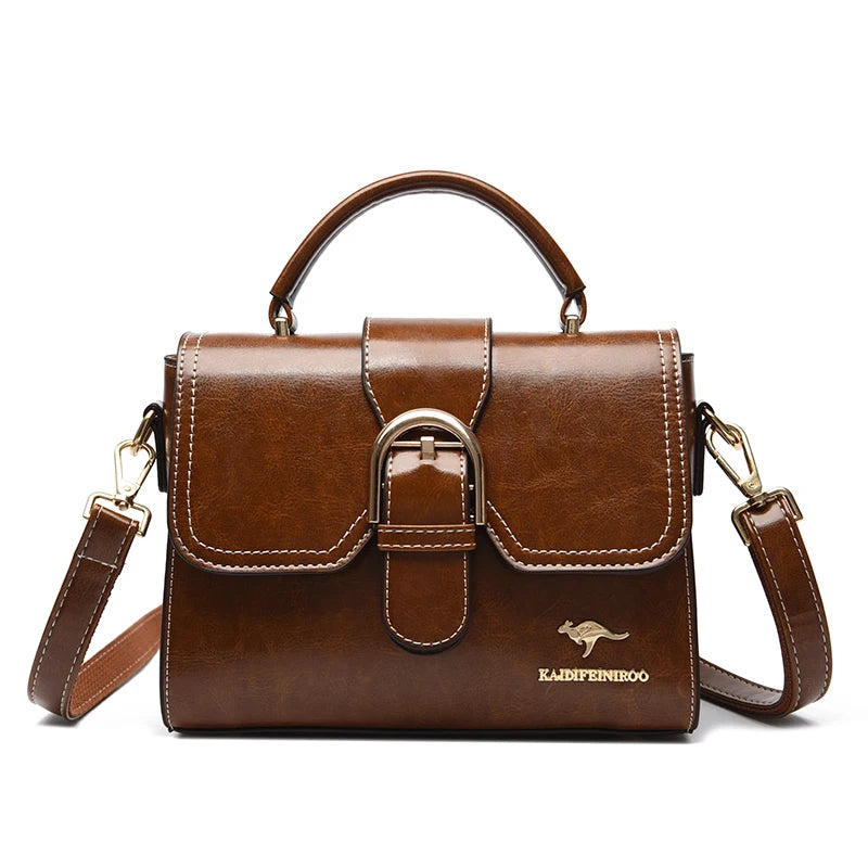 Bolsa Feminina de Couro Legítimo Safira SF417