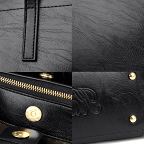 Bolsa Feminina de Couro Legítimo Safira SF392