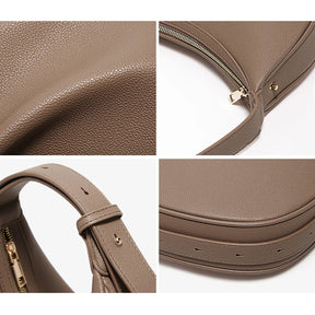 Bolsa Feminina de Couro Legítimo Safira SF448