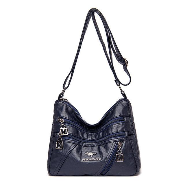 Bolsa Feminina de Couro Legítimo Safira SF664