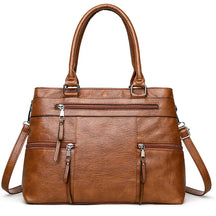 Bolsa Feminina de Couro Legítimo Safira SF317