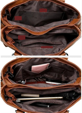 Bolsa Feminina de Couro Legítimo Safira SF317