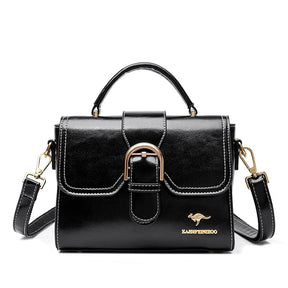 Bolsa Feminina de Couro Legítimo Safira SF417