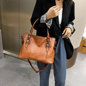 Bolsa Feminina de Couro Legítimo Safira SF468