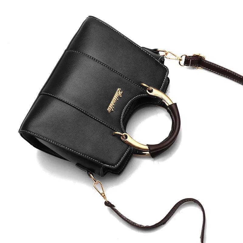 Bolsa Feminina de Couro Legítimo Safira SF438