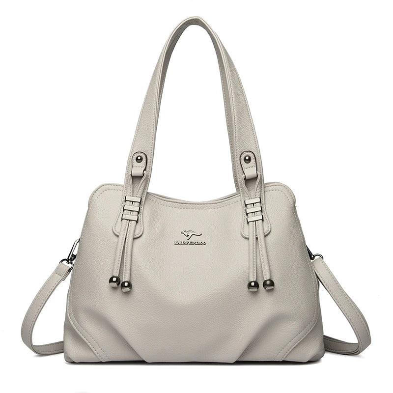 Bolsa Feminina de Couro Legítimo Safira SF582