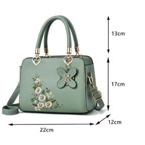 Bolsa Feminina de Couro Legítimo Safira SF418