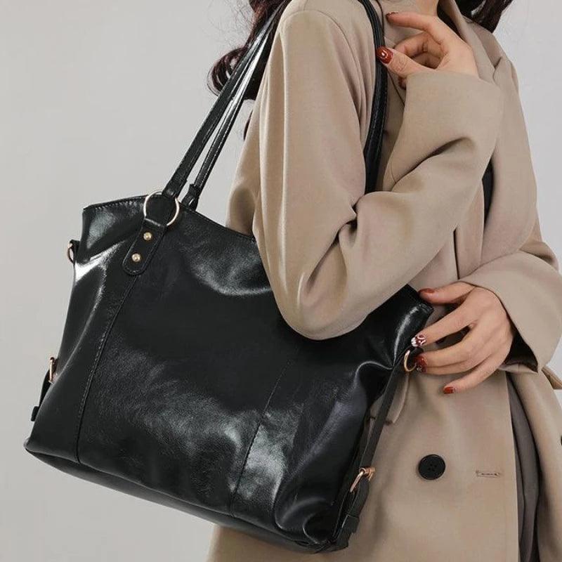 Bolsa Feminina de Couro Legítimo Safira SF427