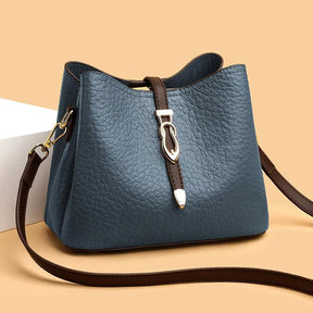 Bolsa Feminina de Couro Legítimo Safira SF583