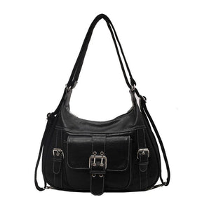 Bolsa Feminina 2 em 1 de Couro Legítimo Safira SF326