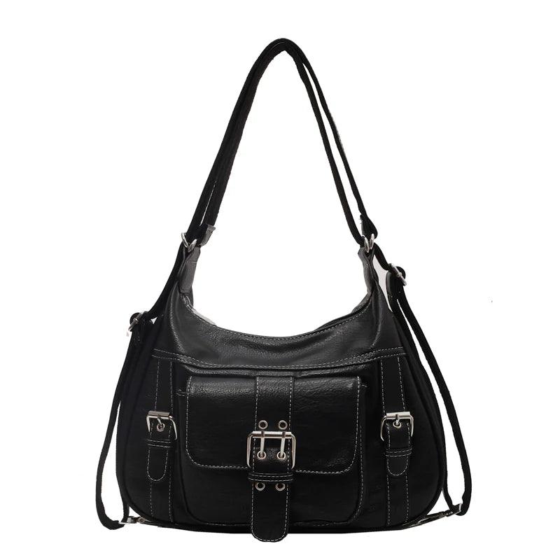 Bolsa Feminina 2 em 1 de Couro Legítimo Safira SF326