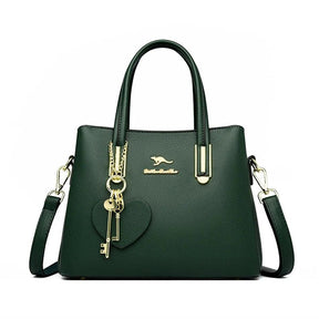 Bolsa Feminina de Couro Ecológico Safira SF368
