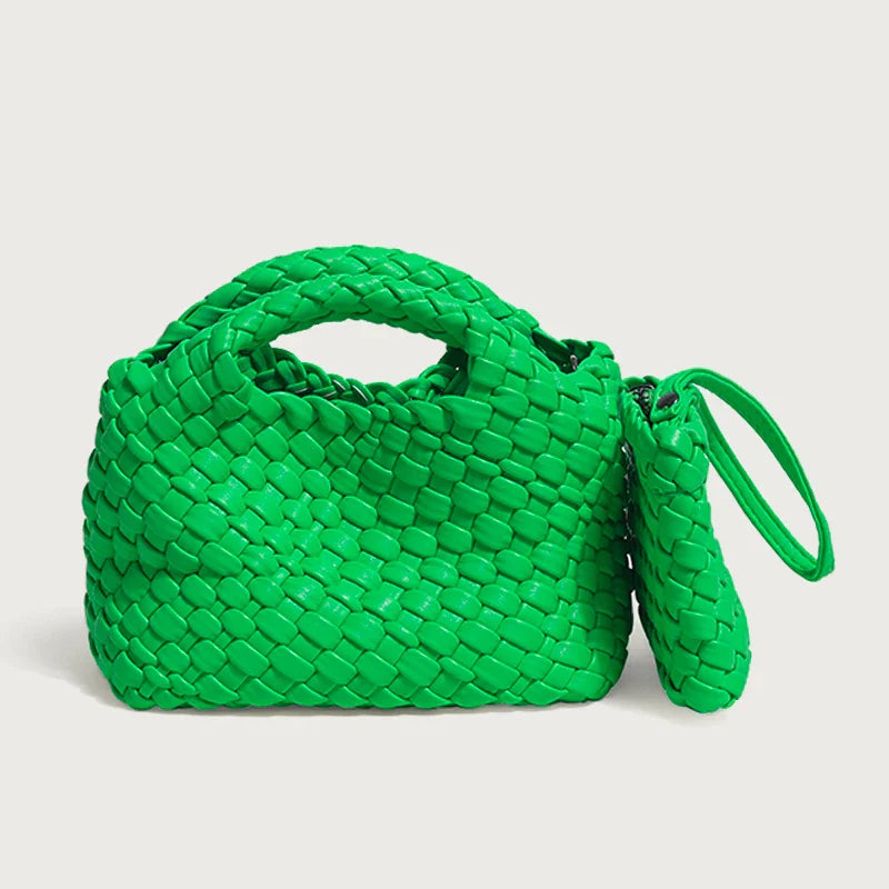 Bolsa Feminina Trançada Pequena Safira SF732